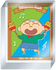 【中古】アクリルスタンド・アクリルパネル マサオくん(楽器) 「クレヨンしんちゃん アクリルブロック」