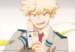 【中古】キャンバス 爆豪勝己(笑顔) キャンバス風ボード 「一番くじ 僕のヒーローアカデミア -幸せの上に-」 I賞