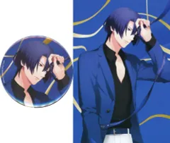 【中古】グッズセット 聖川真斗 BIG缶バッジ＆ポストカードセット 「ブロッコリーオンラインくじ うたの☆プリンスさまっ♪ Color Ribbon Ver.」 D-2賞