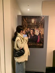 Kastane カーディガン/ボレロ F ベージュ コットン ウール・ニット 無地 ショート丈 長袖