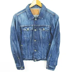 アースミュージック&エコロジー EARTH MUSIC & ECOLOGY デニム ジャケット Gジャン S ミディアム インディゴ kz11247