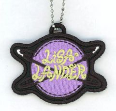 LiSA LANDER ガチャ　ワッペンキーホルダー LiSA LANDER キーホルダー - メルカリ
