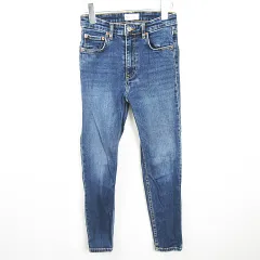 ザラ ZARA デニム パンツ ジーンズ ストレッチ 36 ブルー 4060/810 kz10929