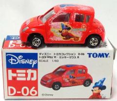 ディズニートミカコレクション D-06 トヨタWiLL Yi ミッキーマウスR