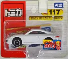 【中古】トミカ 1/64 ポルシェ 911 カレラ(ホワイト) 「トミカ No.117」のサムネイル