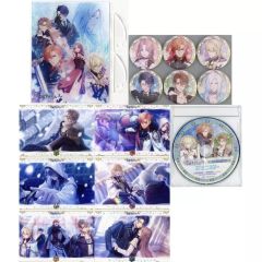 泡沫のユークロニア 2周年 淡雪 缶バッジ クリアカード メッセージ