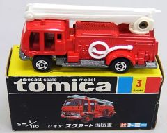トミカ いすゞ スクワート消防車 1/110 3 トミカ いすゞ スクワート消防車 1/110 3 - メルカリ