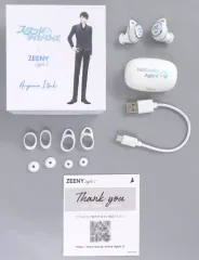 【中古】ヘッドフォン 青山樹モデル Zeeny Lights 3 コラボレーションイヤフォン 「スタンドマイヒーローズ×Zeeny」