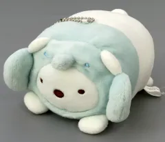 【中古】ぬいぐるみマスコット・ぬいぐるみバッジ しろくま ぬいぐるみマスコット 「一番くじ すみっコぐらし ～ナイトアニマルパークへようこそ～」 C賞