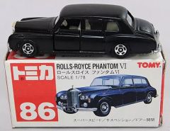 トミカ ロールスロイス 黒色 86 - メルカリ