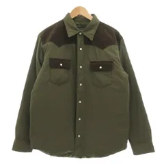 リーバイスフェノム Levi's Fenom fragment design フラグメント ダウン ウエスタンシャツ ジャケット コーデュロイヨーク L オリーブグリーン ブラウン /UO