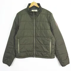 エーグル AIGLE 中綿 ジャケット ジップアップ S カーキ 2sa6888