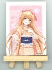 【中古】マグネット・磁石 椎名真昼 TaS10th Ver. 描き下ろしイーゼル付きミニキャンバスマグネット 「お隣の天使様にいつの間にか駄目人間にされていた件」 TOHO animation STORE 10周年記念出張所 in マルイグッズ