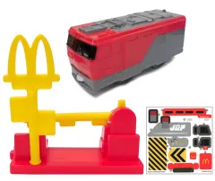 【中古】ハッピーセット EH500金太郎+マクドナルド踏切 「プラレール 第2弾」 ハッピーセット