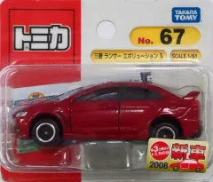 【中古】トミカ 1/61 三菱 ランサー エボリューション X(レッド) 「トミカ」