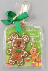 【中古】マグネット・磁石 ミッキー マグネット＆携帯電話ストラップ 「ディズニークリスマス2010」 東京ディズニーリゾート限定
