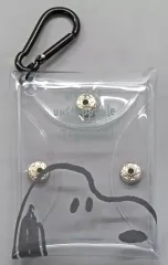 【中古】小物入れ・マルチケース・缶ケース スヌーピー モノクロメイトシリーズ クリアマルチケース 「PEANUTS(SNOOPY)」