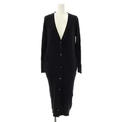 リエス Liesse リブ ロングカーディガン ニット 紺 /MI ■OS