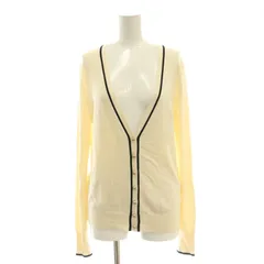 ザラ ZARA ニットカーディガン S アイボリー 黒 ブラック /SS ■OS ■SH