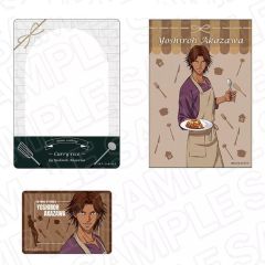 [중고] 상품 세트 아카자와 요시로 경질 카드 케이스 (브로마이드 세트) 손 요리 ver. [신 테니스의 왕자님 POP UP SHOP in 이케부쿠로 P'PARCO]