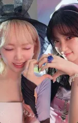 【中古】コレクションカード(女性) LE SSERAFIM/キム・チェウォン(KIM CHAEWON)・カズハ(KAZUHA)/CD「CRAZY＜初回限定盤A＞」(TYCT-39253)封入特典セルフィーフォトカード