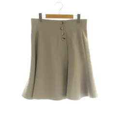 スナイデル SNIDEL 24SS ハイウエストスカショーパン 2 ベージュ /AG ■OS