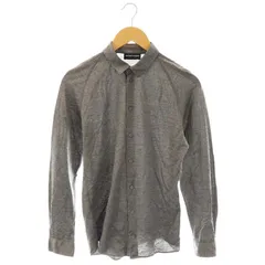 エンポリオアルマーニ EMPORIO ARMANI カットソー シャツ 長袖 38/15 グレー /ES ■OS ■AX