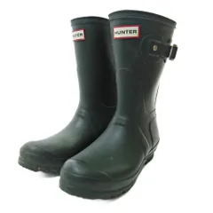 ハンター HUNTER ラバー レインブーツ 長靴 6 23cm 緑 グリーン 1223