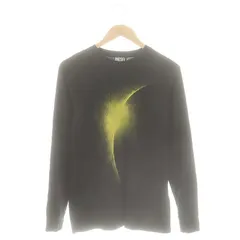 ディーゼル DIESEL 長袖 Tシャツ カットソー XS ブラック /HK ■OS