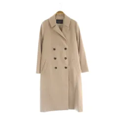 ジャスグリッティー JUSGLITTY ダブルボタンチェスターコート ロング 1 ピンク /MI ■OS