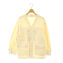 スローブ イエナ SLOBE IENA  TYPE F2 ミリタリージャケット ノーカラー F アイボリー /MI ■OS