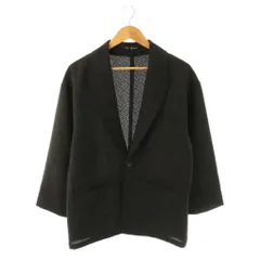 ノーアイディー NOID BLACK 1Bテーラードジャケット シングル ONE ブラック /HK ■OS ■SH