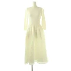 アプワイザーリッシェ Apuweiser-riche バリエーションドッキングワンピース ロング リブ 切替 1 オフホワイト /NR ■OS