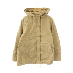 フランシュリッペ franche lippee リボン マウンテンパーカー M ベージュ /ES ■OS