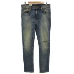 ヌーディージーンズ nudie jeans タグ付き リーンディーン LEAN DEAN デニムパンツ ジーンズ スリムテーパード ジップフライ ストレッチ W30 L30 インディゴブルー /GV
