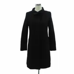 ボナジョルナータ BUONA GIORNATA ステンカラーコート ロング丈 M 9 黒 ブラック /HO ■GY61