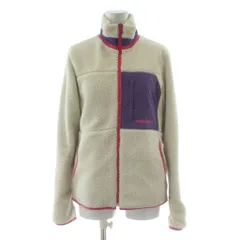 アディダス adidas フリース ジャケット L ベージュ 長袖 スタンドカラー /PP ■GY58