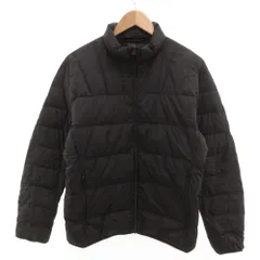 ユニクロ UNIQLO ウルトラライトダウンジャケット ブルゾン ジップアップ M 黒 ブラック /JS ■GY61