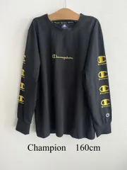Champion　チャンピオン　カットソー　160cm　男の子用　黒　ブラック　スポーツ　送料込み　3408004
