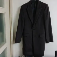 パリの感性 ウーヨンミ ソリッド オム ウール カシミア ロング コート