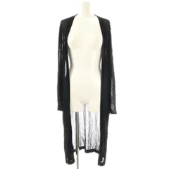 フォクシー FOXEY シアーロングカーディガン ニット 長袖 ブラック 40972 /HK ■OS