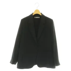 セオリーリュクス theory luxe 25SS Cleven Chouette Jacket テーラードジャケット シングル 36 ブラック /DF ■OS