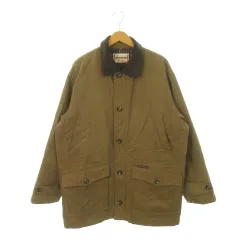 マックレガー マクレガー McGREGOR ジャケット ステンカラー 中綿 L 茶 ブラウン ジップアップ フロントボタン /MN14 ■GY99