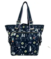 美品 レスポートサック アーティストインレジデンス トートバッグ レディース LeSportsac Artist In Residence