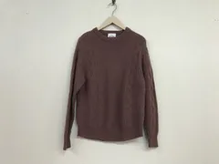 本物グリーンレーベルリラクシングUNITEDARROWSユナイテッドアローズウールニットセーター長袖メンズサーフアメカジミリタリービジネススーツモードドレスゴルフピンクM