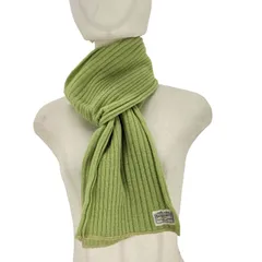 マリテフランソワジルボー MARITHE FRANCOIS GIRBAUD フランス製 リブ編みマフラー レディース 表記無 