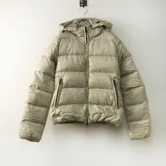 難あり デュベティカ DUVETICA アダラ Adhara フード付きダウンジャケット 38 ベージュ┃ブルゾン アウター 上着【2400014806205】