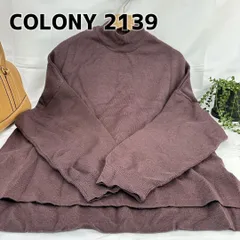 COLONY 2139  L  パープルニットセーター
