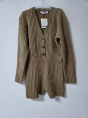 新品) ZARA ゴージ ニット ロンパース ZARA コーデュロイ ジャンプスーツ