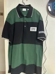 バーバリー ロンドン ストライプ ポロシャツ L 出品